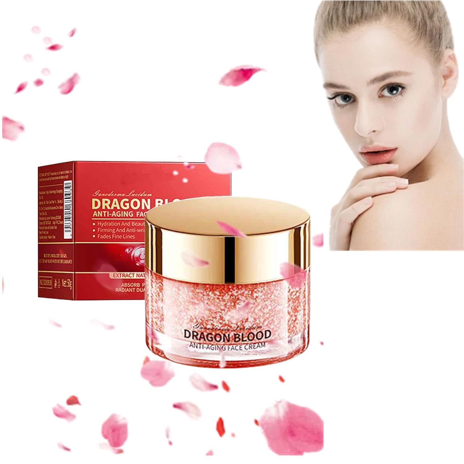 Retinol Placenta Dragon Blood Cream, Dragons Blood Easy Cream,Dragon Blood Facial Cream for Anti Wrinkle, Nourishing & Hydrating, For All Skin Types (1PCS)