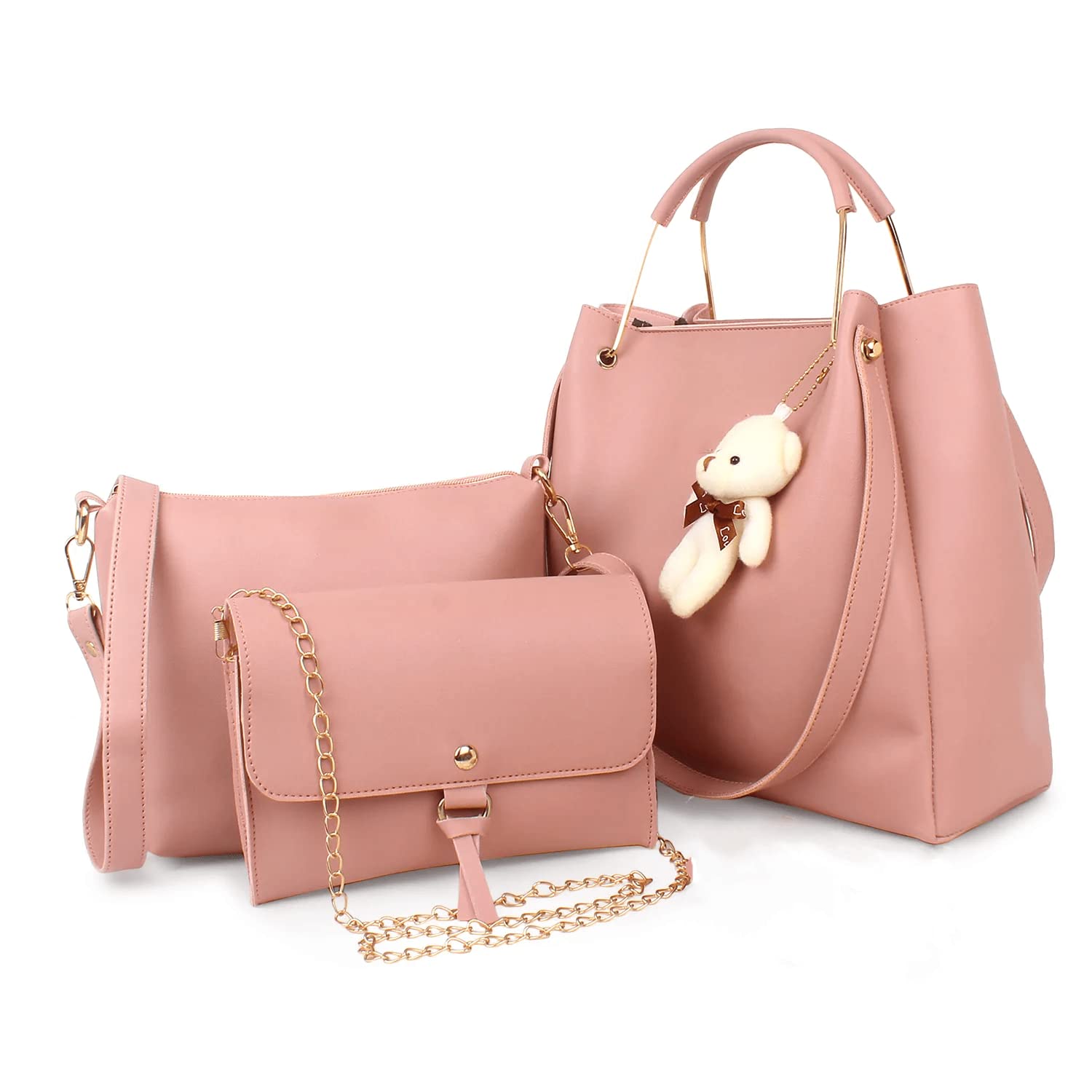 DANIEL CLARKHandbags For Women Combo (Set of 3)