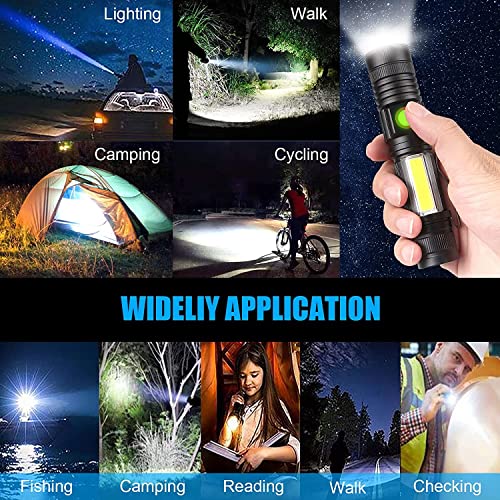 Lampe torche magnétique rechargeable USB étanche contre les pannes - 7