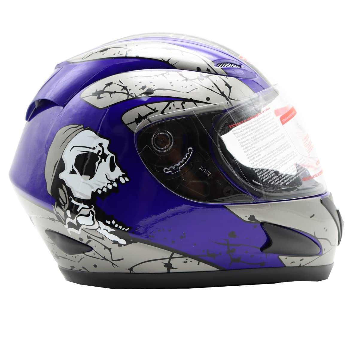 Amazon.com: X-Pro Adult Motorcycle Full Face Helmet DOT Approved