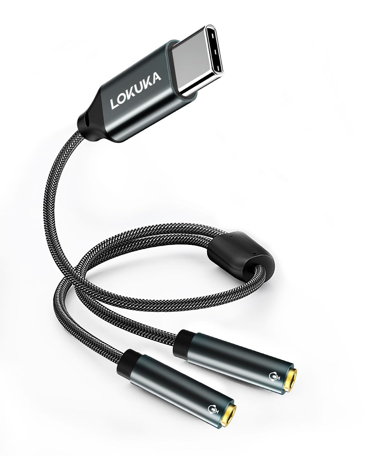 Amazon.co.jp: USB-C 二股 イヤホン変換 3.5mm オーディオ分配ケーブル