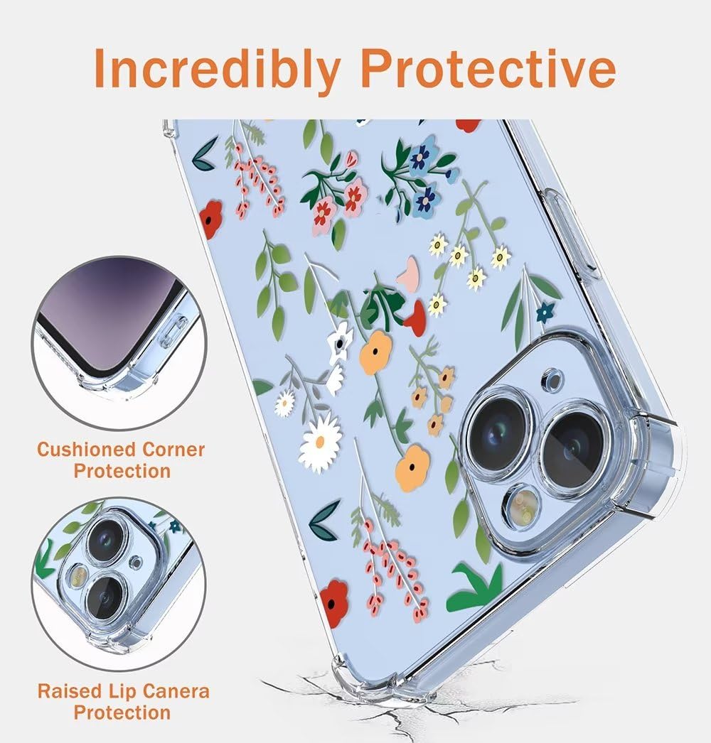 Coque Seahai Redmi Note 13 SEAHAI Coque Pour Xiaomi Redmi Note 13 4G, Ultra Mince Élégant En Coque Xiaomi 13