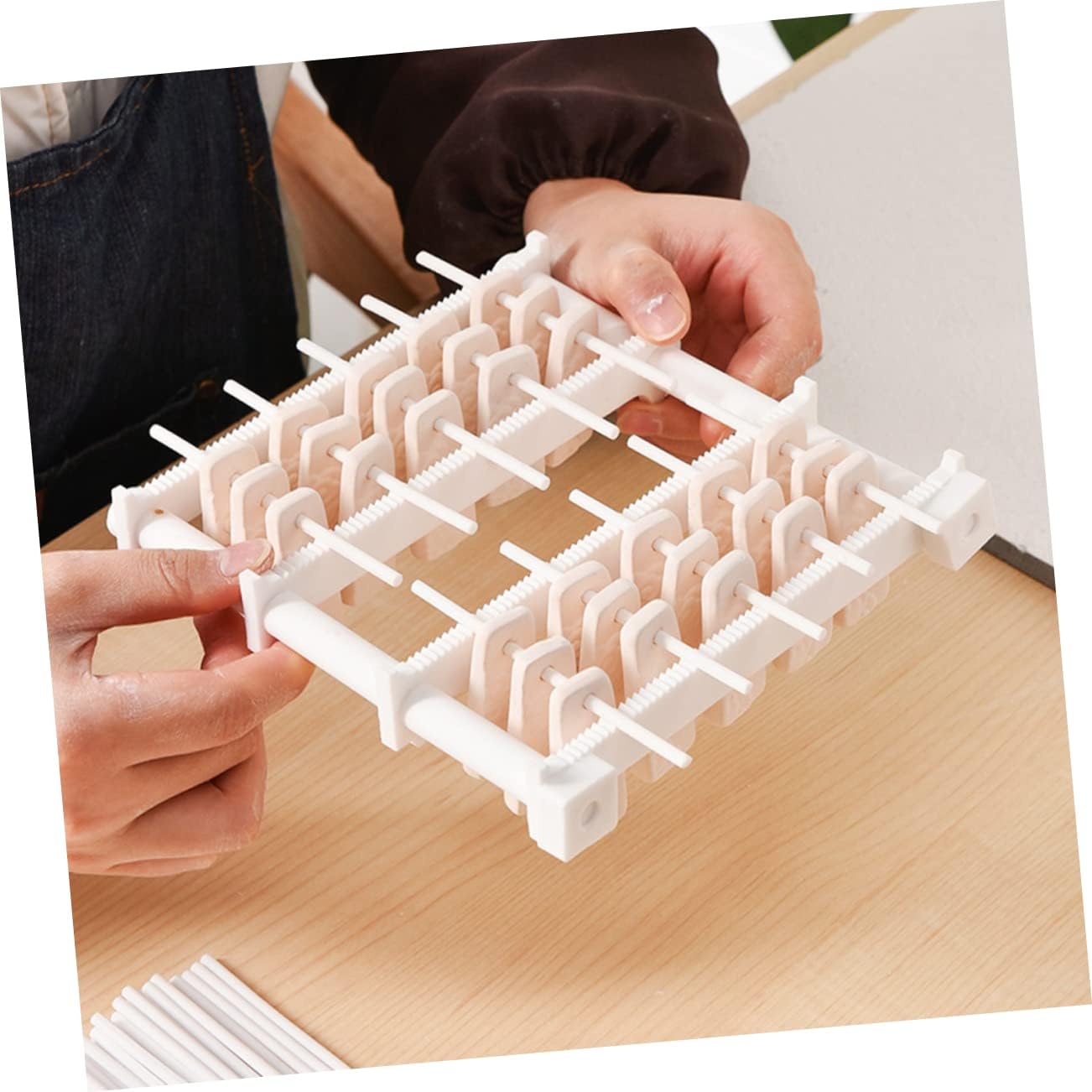 NUOBESTY 30pcs Pottery Firing Rod Kiln Accessories Ceramic Jewelry Burning Stick Firing Tool Pottery Kiln Tools