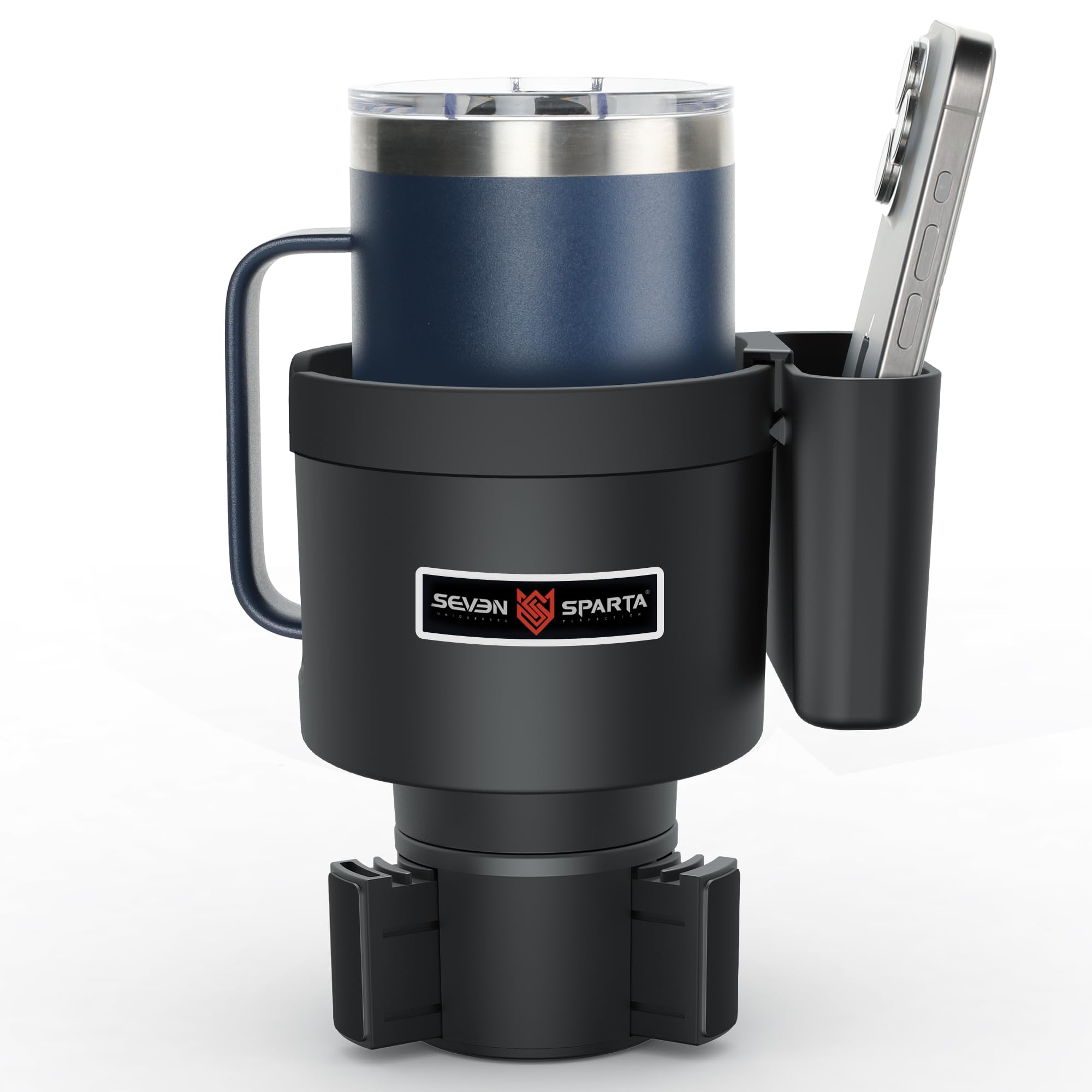 Amazon.com: Seven Sparta Cup Holder Expander with Phone Holder