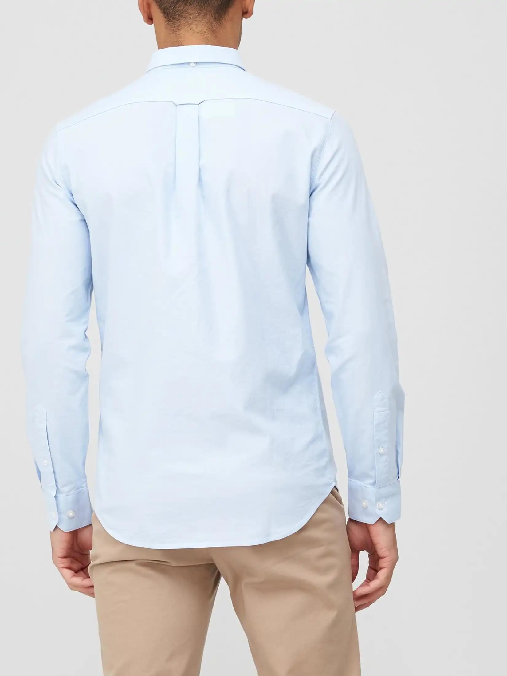 Farah Brewer Cotton Oxford Slim Fit Shirt Camicia Uomo