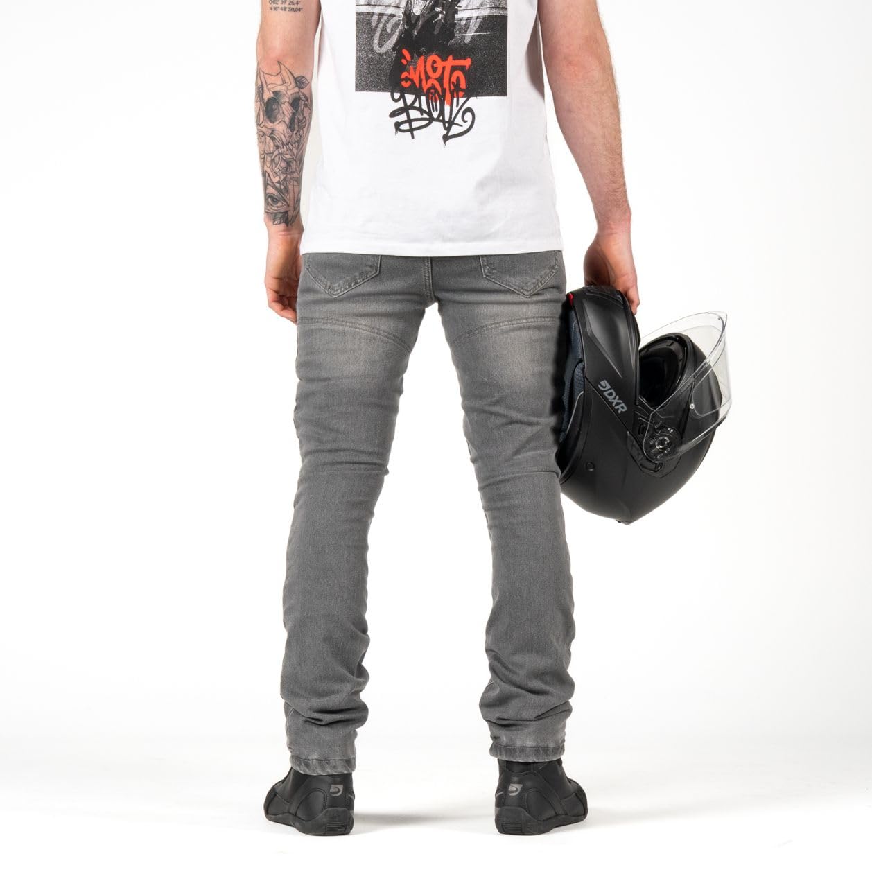 Jean Moto KAPTOR homme Homologué EN17092 A Toutes saisons Coton L