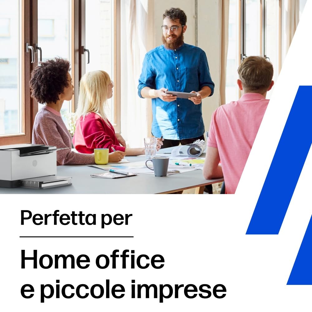 HP LaserJet M209dw Stampante A4 Bianco e Nero Fronte e Retro Automatica 29 ppm USB Wi-Fi Ethernet Grigia
