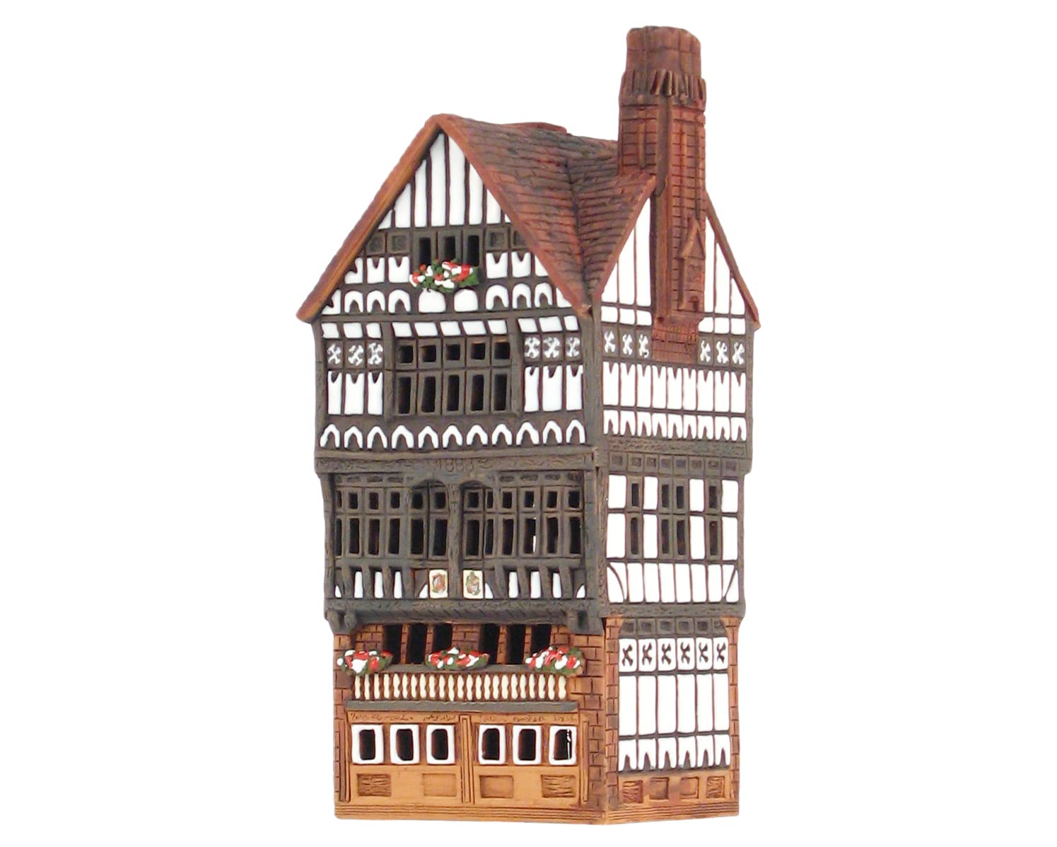 C336AR - Casa de luz de cerámica con aroma a mano, diseño de casa histórica en Chester, Inglaterra