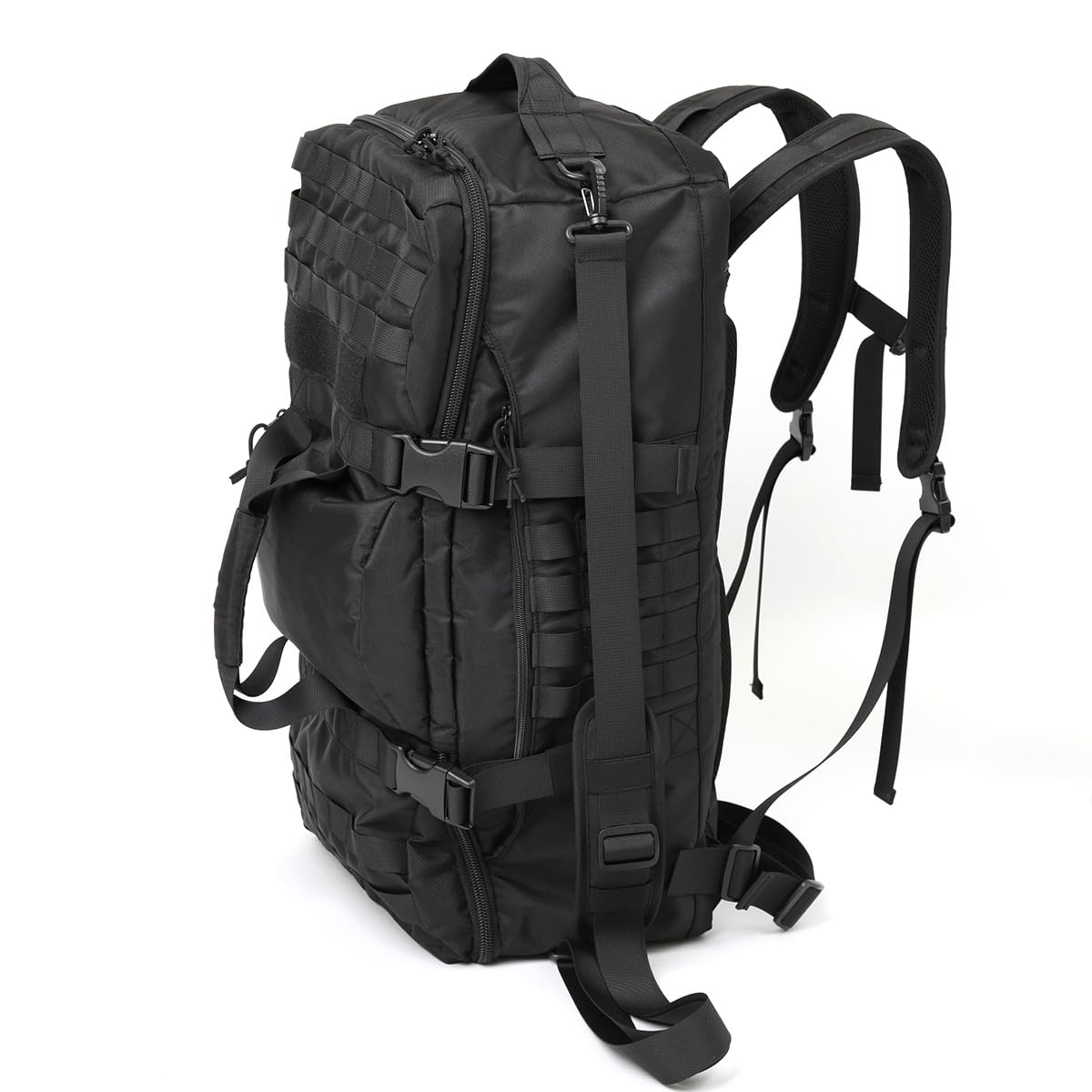 ZSearARMY Gym Backpack for Men Sports Duffel Bag Gym Bags Travel Backpack with Three Ways of Carrying (BLACK-60L)