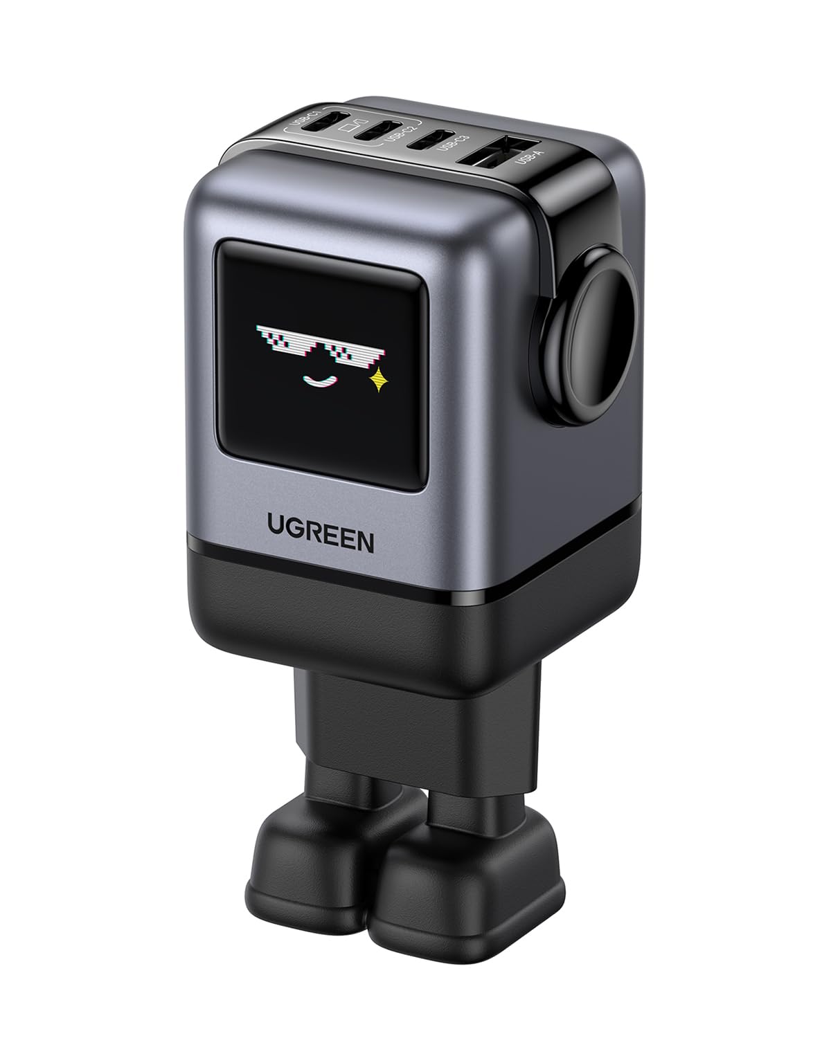 UGREEN Nexode Uno 100W Robot GaN Hızlı Şarj Cihazı 3xUSB-C,…