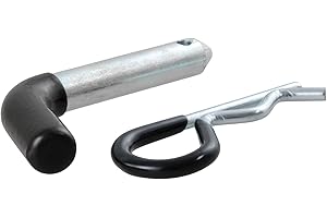 CURT Multipurpose Vinyl-Coated 1/2-Inch Trailer Hitch Pin with Clip