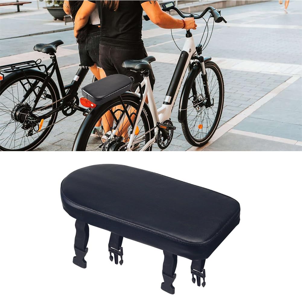 Cojín para Asiento Trasero de Bicicleta, Asiento Trasero para Bicicleta para Niños, Cojín de Asiento Trasero para Bicicleta de Montaña, para Adultos y Niños, Accesorios para Bicicleta Al Aire Libre