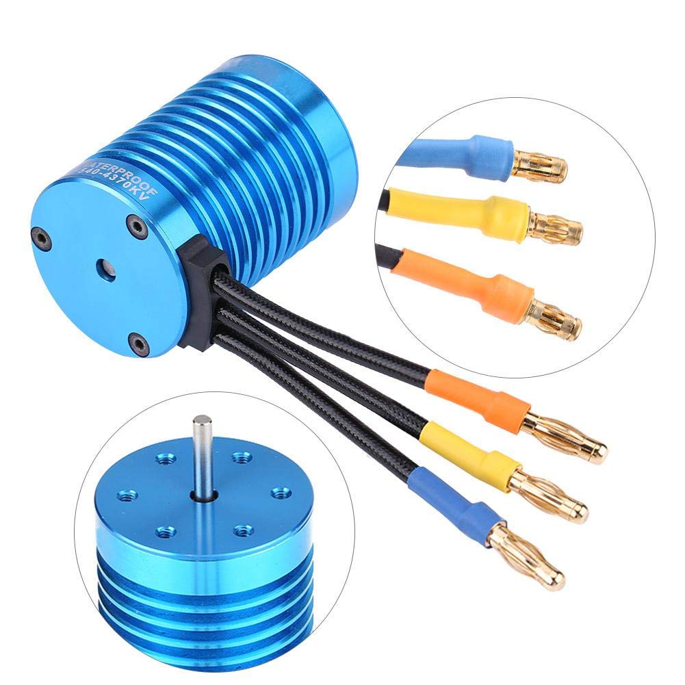 Motor RC sin Escobillas, Alto Par y Sin Sensor, F540 4 Postes para 1/10 y 1/12 RC, alta performance compatible con coches de competición y usos diarios para jugadores profesionales y amateurs