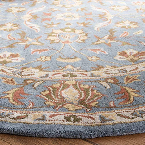 Tapete redondo tradicional SAFAVIEH Heritage 8' azul miniatura 4