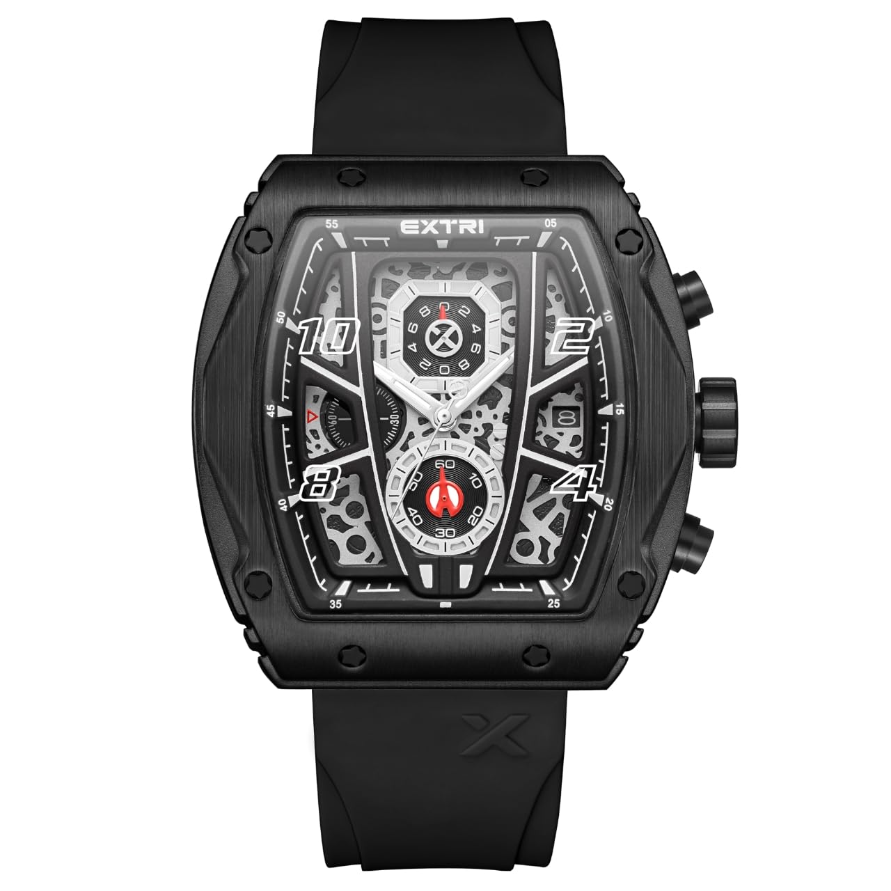 Extri watch men Luxury Stylish Trendy mens watches Fashion Sport Casual Formal Waterproof chronograph watches for men|Anniversay,Birthday gift watch for men (Black) (B0D6YWBSG7) Amazon Price History, Amazon Price Tracker