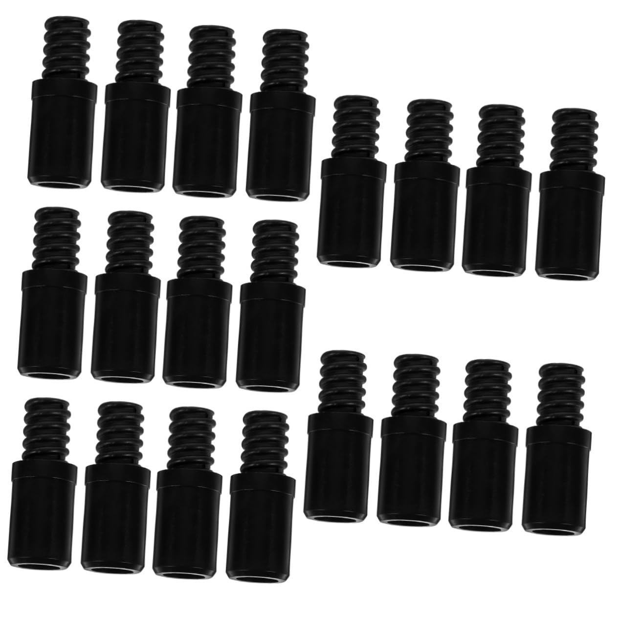 20 Piezas De Cabezal De Fregona, Puntas De Reparación De Escoba Para Poste Telescópico, Puntas De Mango Roscado, Puntas De Mango Para Postes, Adaptador De Poste Para Escoba,