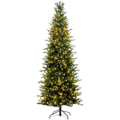 Vickerman 7.5' x 39" Wistler Spruce Artificial Pre-Lit Christmas Tree, 500 Color Changing Lights