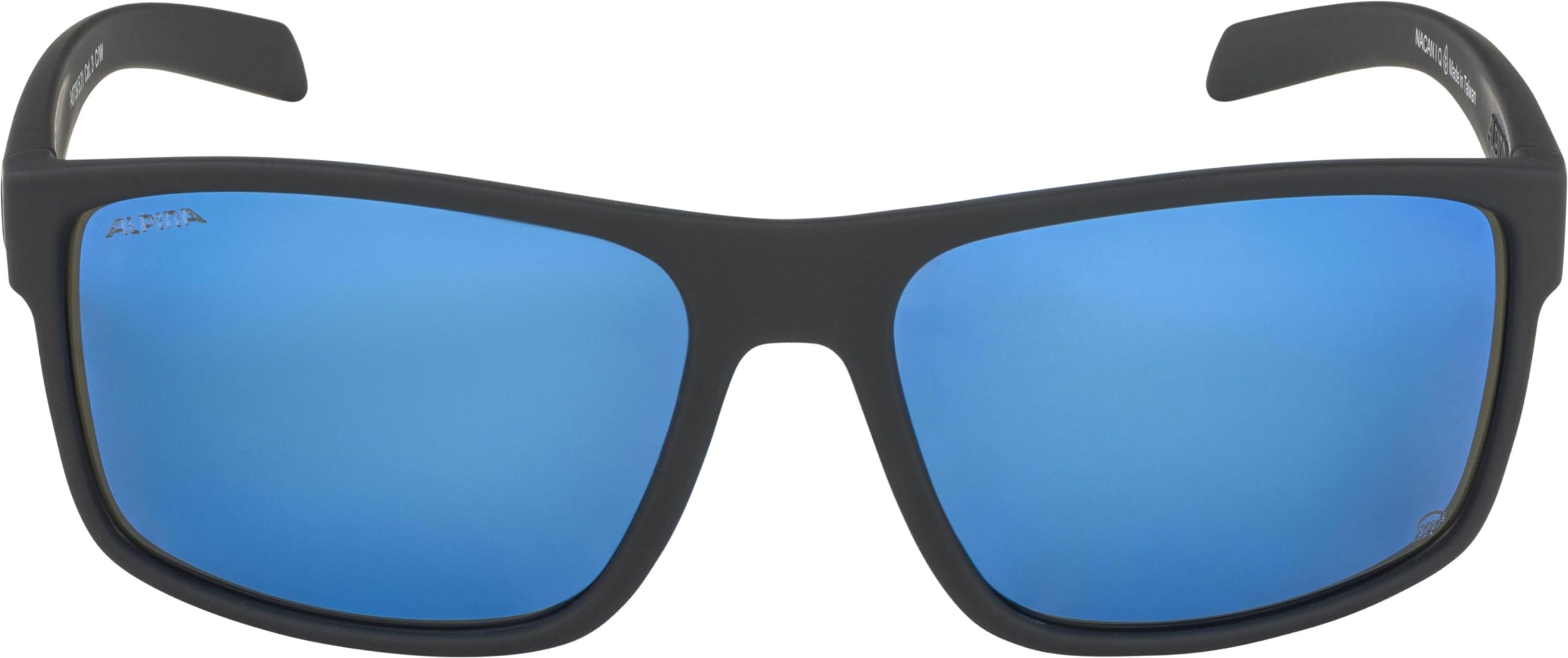 Alpina Unisex Nacan I P okulary przeciwsłoneczne, czarny mat, jeden rozmiar