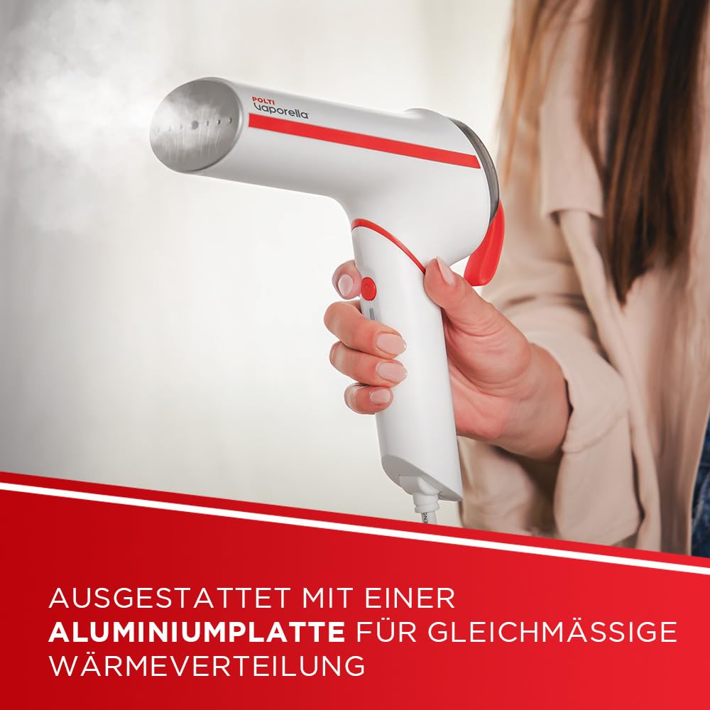 Polti Vaporella Vertical Styler GSM50R, Tragbarer Dampfglätter
