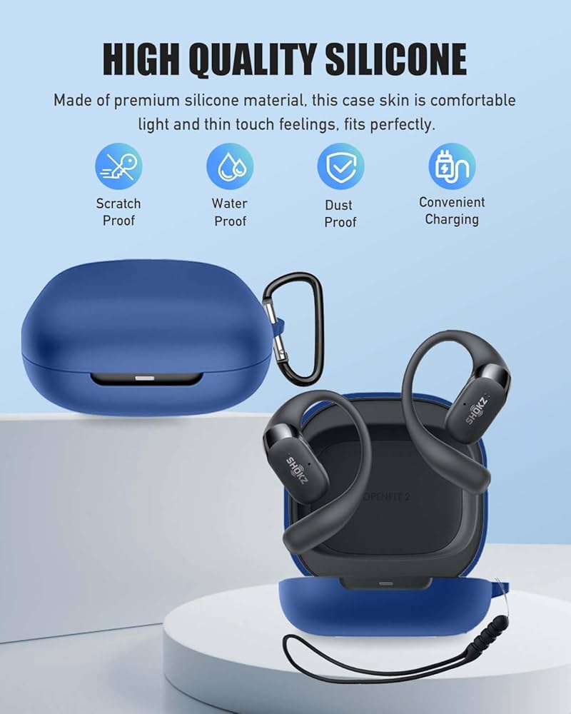 Amazon.com: Case for SHOKZ OpenFit 2, Silicone Protective