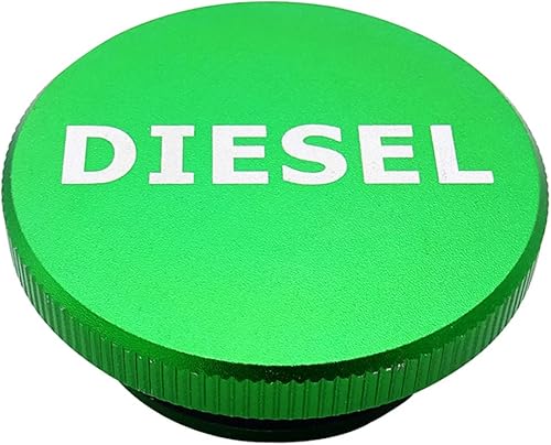 WeiSen Tapa de combustible diésel magnética Ram Diesel Billet Tapa de combustible de aluminio compatible con Dodge Ram 1500 2500 3500 2013-2018