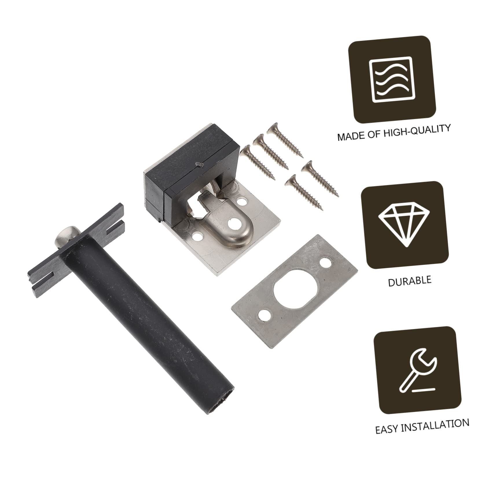 2sets Serrature Catena Antifurto Lega Di Zinco Con Chiusura Sicura Per Porte Per Case e Strutture Ricettive
