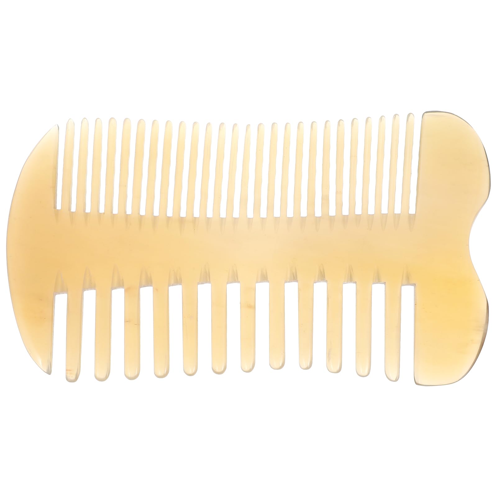 Amazon.com : OX Horn Comb - Handmade Double-Sided Wide Tooth  display picture 2