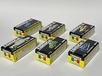 希少品 tomica 黒箱 3台セット Amazon.co.jp: トミカ30周年記念 復刻トミカ第3弾 黒箱 6台