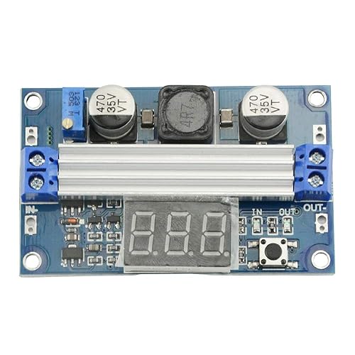 Miniatura 2 de XINGYHENG Módulo regulador de refuerzo ajustable de alta potencia DC-DC Entrada 3.0  35V a salida 3.5  35 V 100 W con pantalla digital Voltímetro