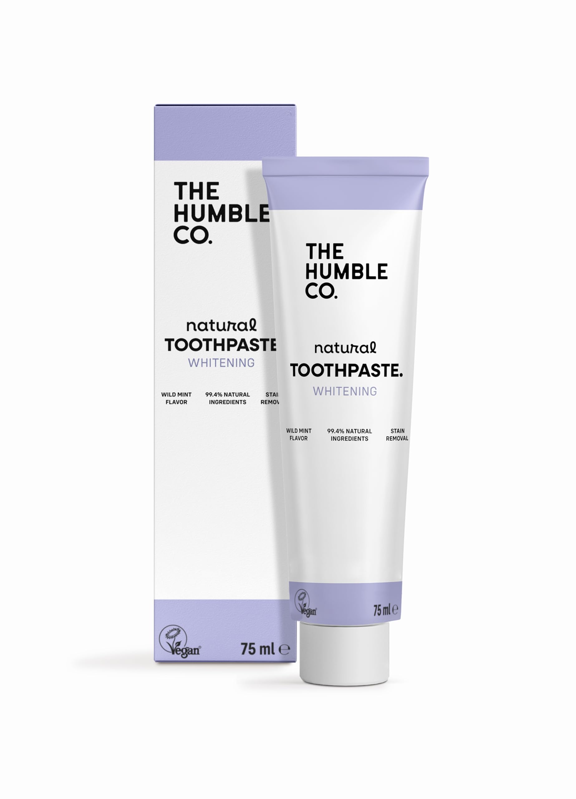 Humble Co Toothpaste Adult Whitening 75 ML Beyazlatıcı Etkili Doğal Diş Macunu 75 ML (Yetişkin +12)