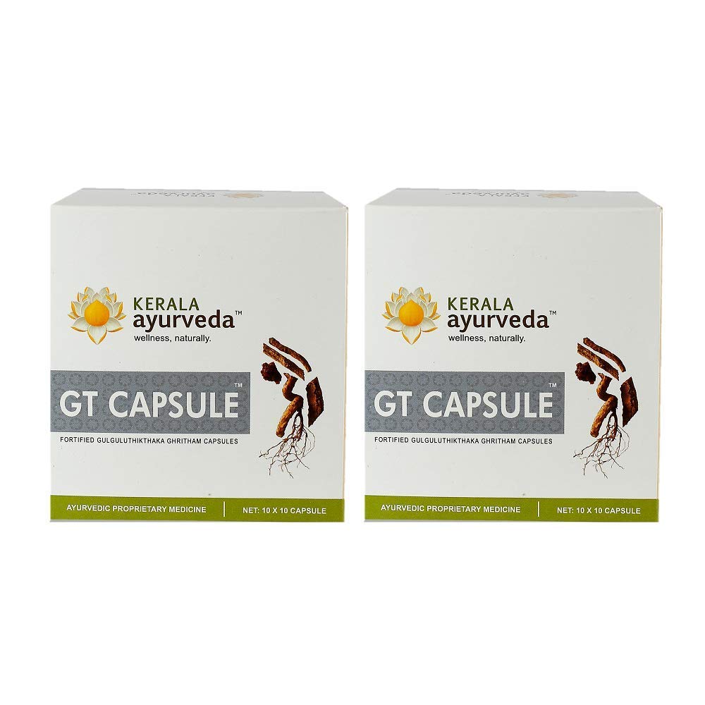 Glamorous HubKerala Ayurveda GT 100 (Pack of 2) (Packing May Vary)