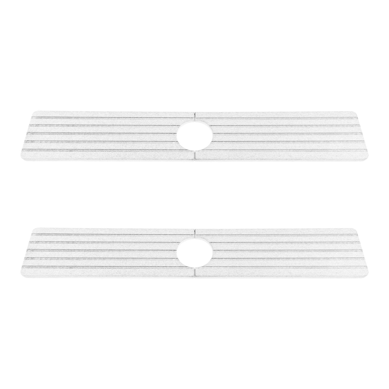 Piceioep Earth Basin Tray with Cleanliness Promoting Function and Stable Base Decorative Sink Liner