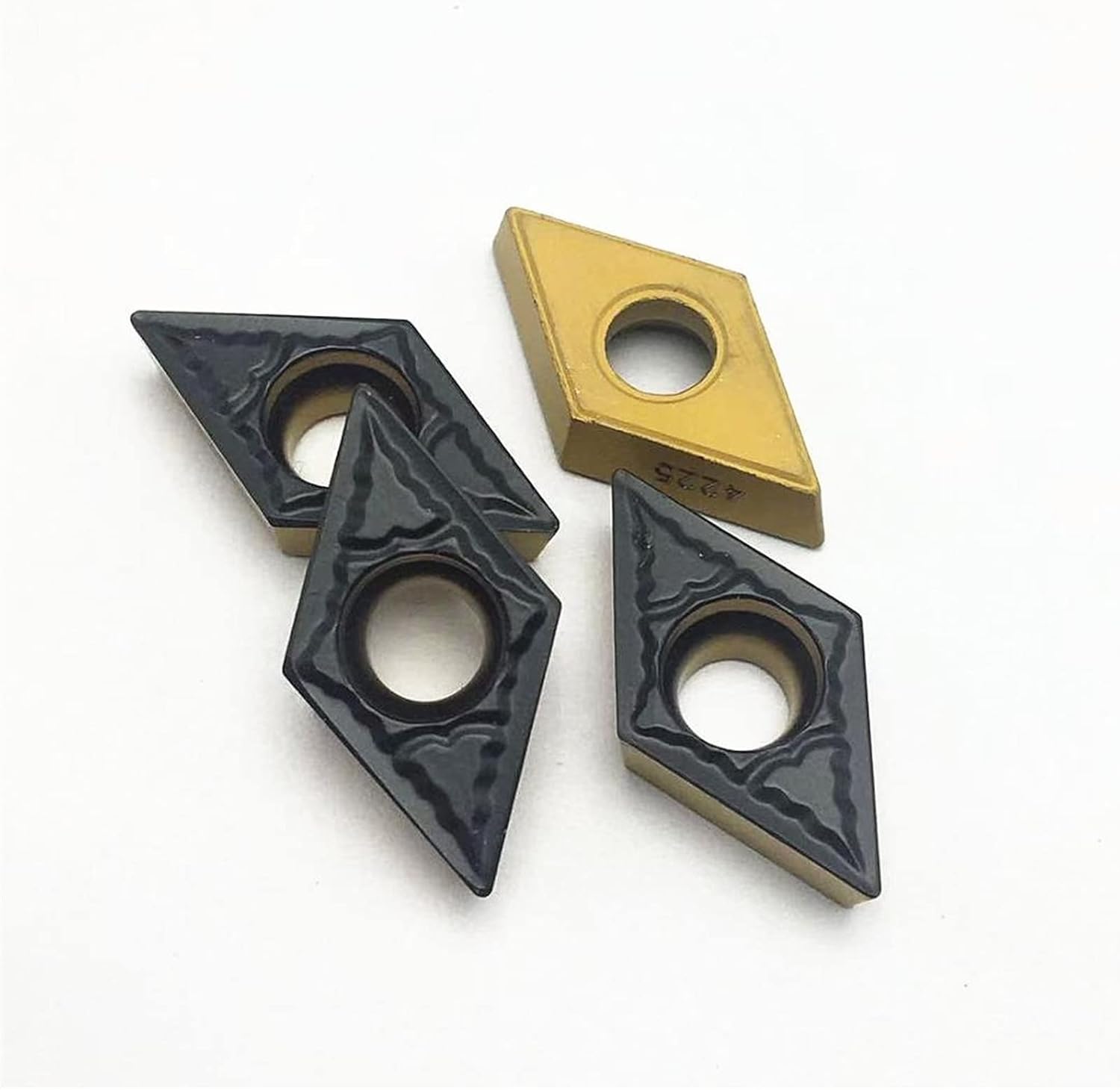 Carbide Internal Turning Tool Carbide Insert Turning Tool Tokarnyy Turning Insert TMP1105 (Angle : 10PCS(1box), Insert Width(mm) : DCMT11T304 PM 4225)