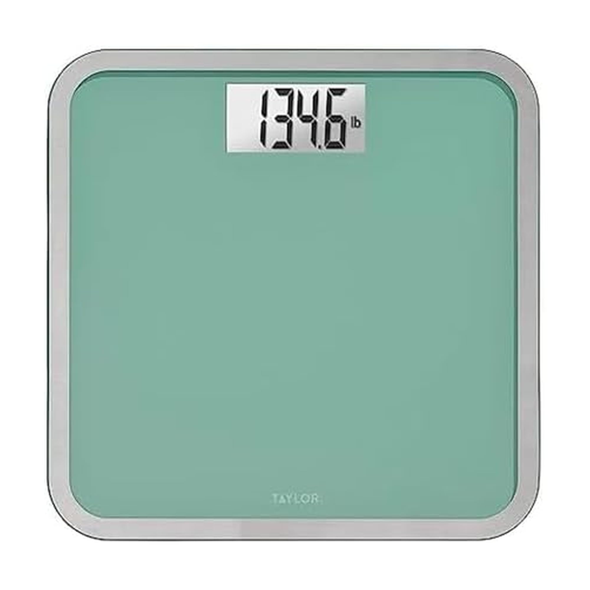 Taylor Digital Glass Bathroom Scale Sea Foam Green