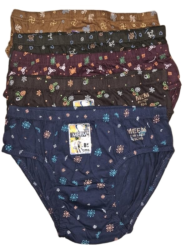 Women’s Cotton Printed Panties | Soft & Breathable Mid Waist Innerwear | Comfortable Briefs for Girls & Ladies Printed-(1_Print-5)-image-18