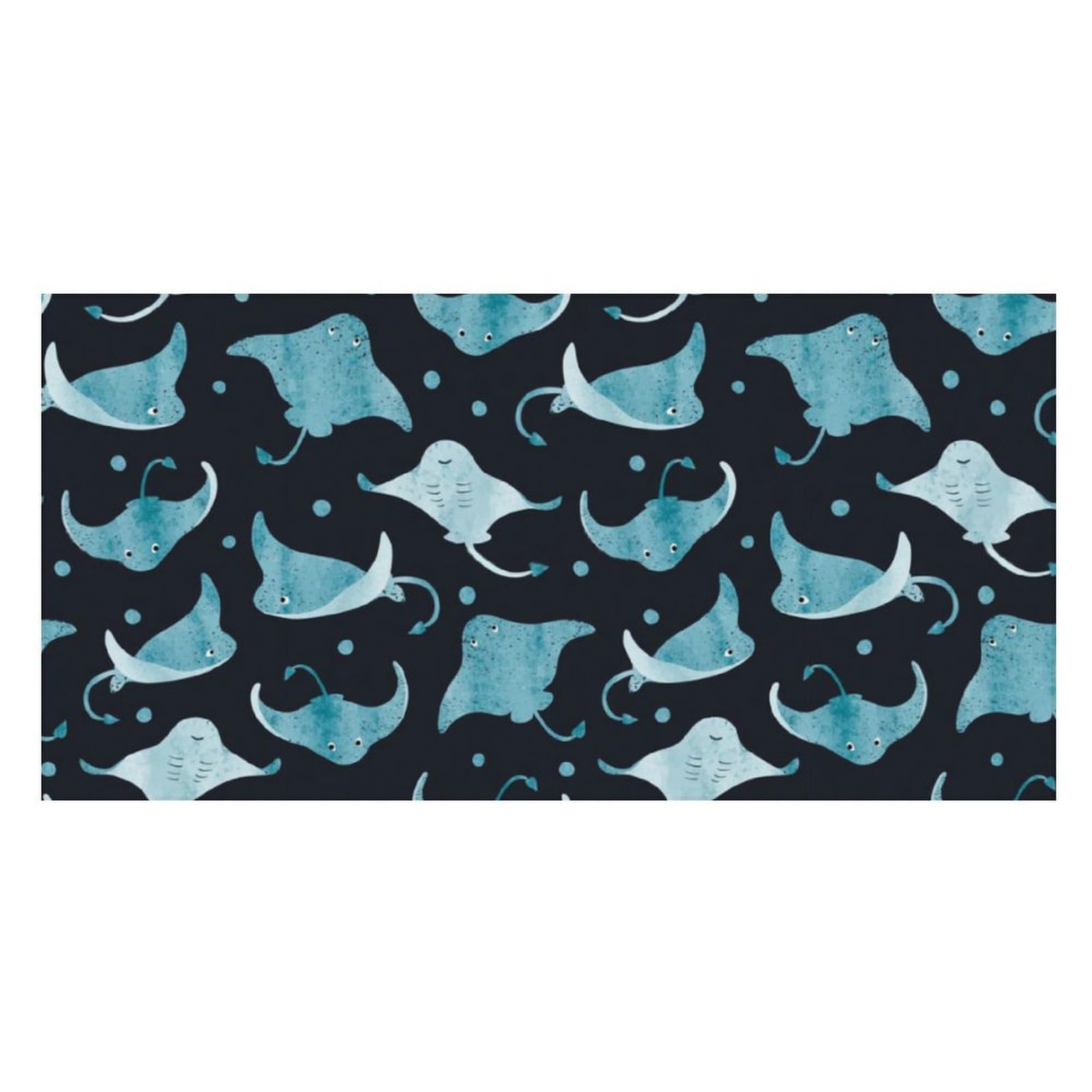LWORZIIB Beach Towel, Manta Ray And Fish Bath Towel, Pool Towel Great for Gym Swimming 80 X 160cm