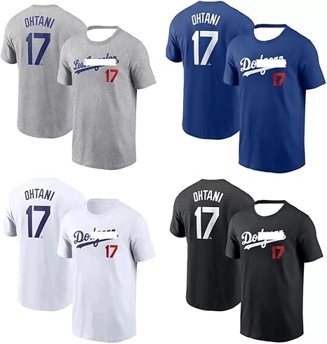 ドジャース 大谷翔平 17 ユニフォーム Mサイズ Amazon.co.jp: [SPOORY] 大谷翔平 野球ユニフォーム 17番