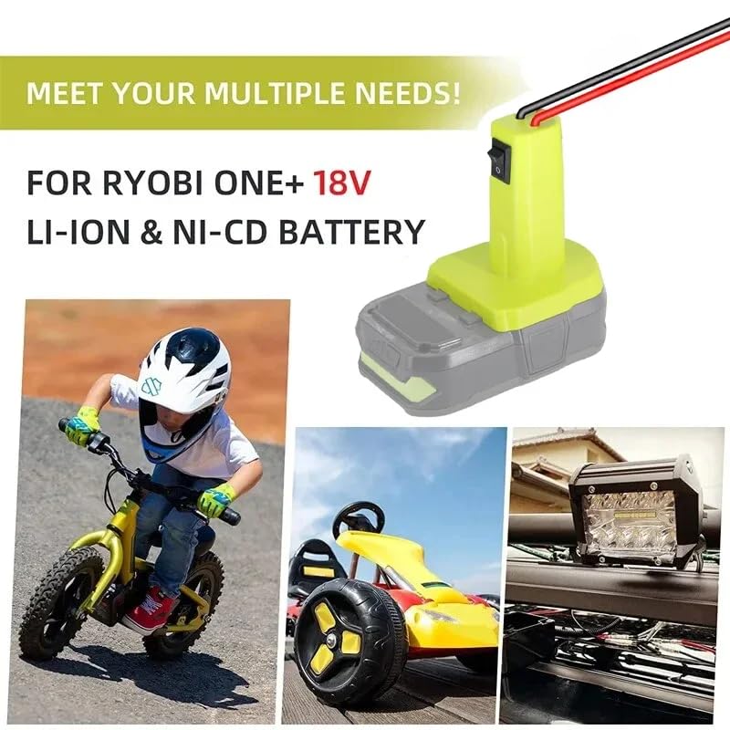 Regolatore Tensione Per Utensili A Batteria Convertitore Step-Down 18V A 12V 40A 480W - Per Banchi Batterie RYOBI, Adattatore Dock, Nuovo! Convertitore Tensione Ryobi Dock - Foto 10