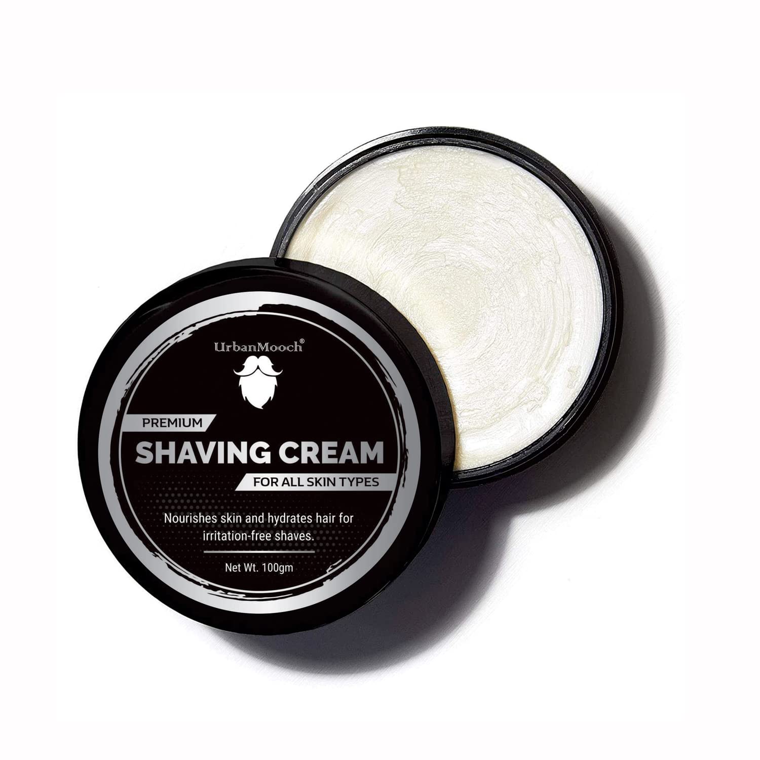 UrbanMooch Shaving Cream For Men With Shea Butter, Aloe Vera And Coconut For Soft & Smooth Shave - 100 Gm | Made In India (B09T3CTRC7) Amazon Price History, Amazon Price Tracker