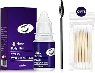 Eyelash Growth Serum, Eyelash Serum, Rapid Lash Growth Serum, Lash & Brow Boost Enhancer Serum for Longer, Thicker, Fuller Lashes, Vegan & Irritation Free Serum(10ml)