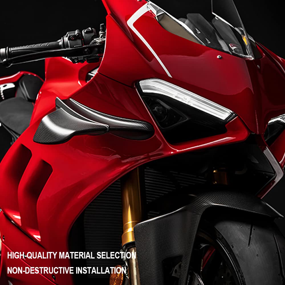 Aliette Aerodinamiche Universali Per Moto - Winglet In Plastica Per YZF R1/R6/S1000RR - Foto 3