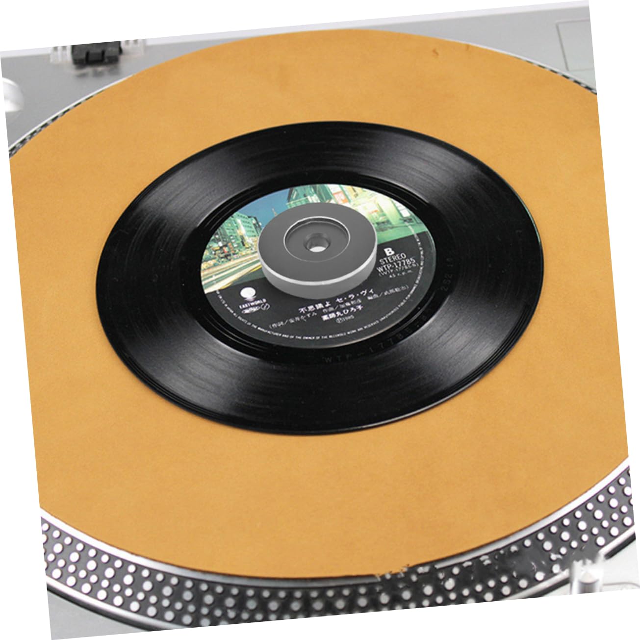 Uonlytech 4 Pezzi 45 Cupola Per Giradischi In Vinile Adattatore 45 Giri Adattatore Per In Vinile 7 Pollici Cupola Per In e Per Giradischi e Per