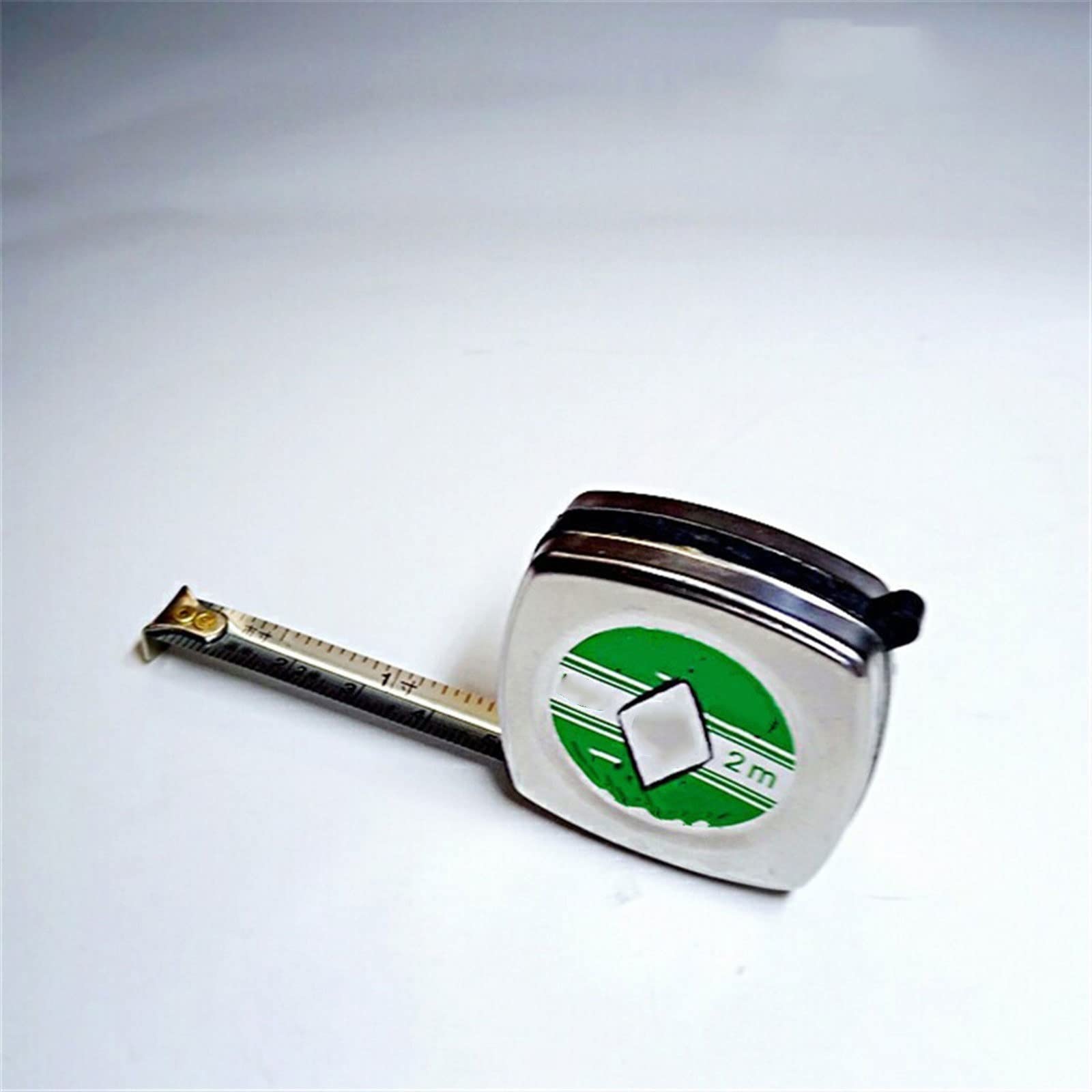 Cinta métrica, Cinta métrica retráctil Cinta métrica portátil Mini Bolsillo Tela de Costura de Metal publicado Medida a Medida Herramienta for Trabajar la Madera