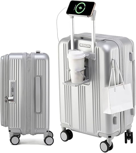 Amazon | [SKYFLY] スーツケース 片開き 機内持ち込み 多機能 キャリー