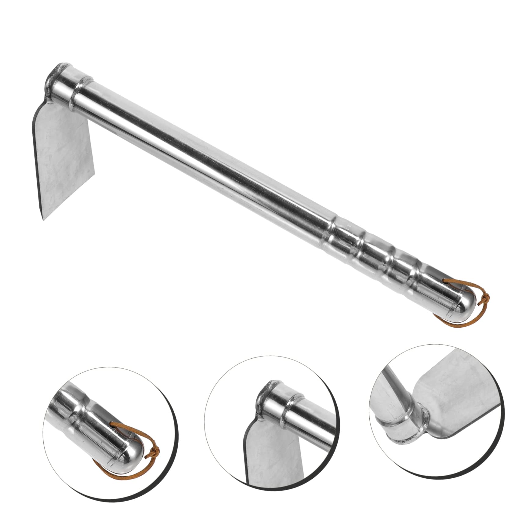 BESPORTBLE Houe De Jardin Houe De Plantation Houe D'ameublissement du Sol Houe D'essouchement Houe en Acier Creuser Le Sol Houe Outil Agricole Houe Portable Acier Inoxydable Outils Agricoles