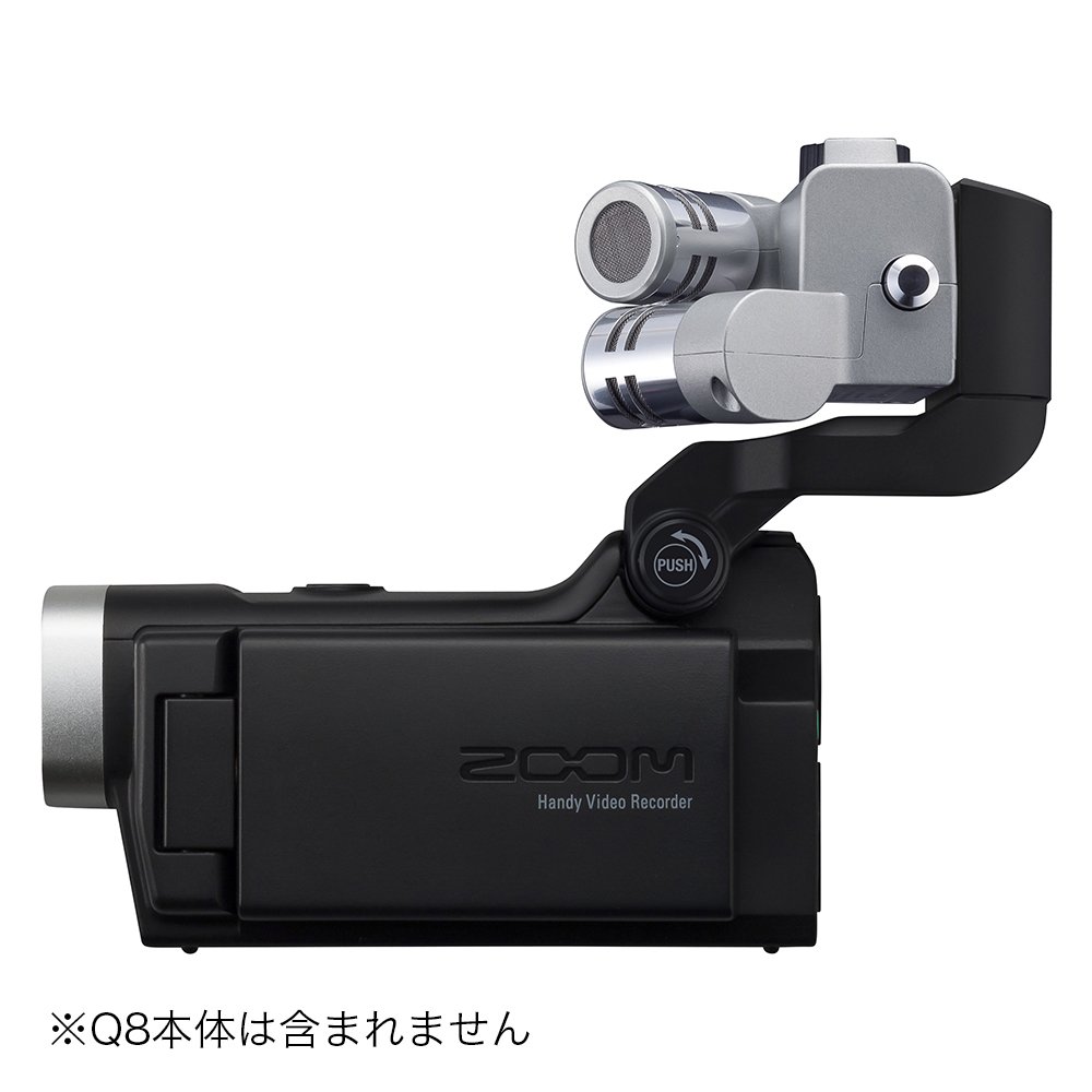 Amazon | ZOOM ズーム ポータブルレコーダーマイク H6/H5/Q8用XYマイク 