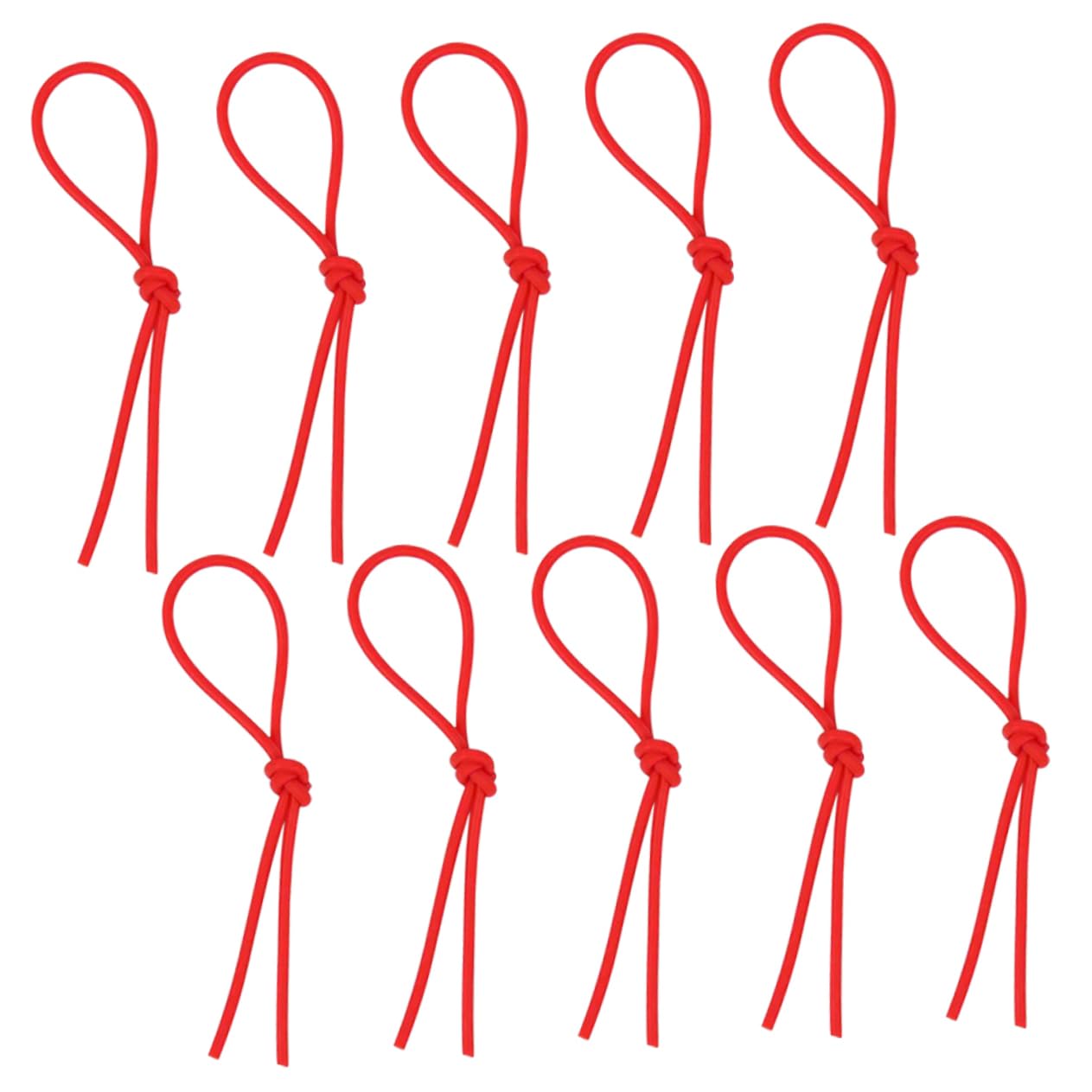 COSMEVIVI 10pcs Mallets Rubber Covers Strong Elasticity Red Thick Accessories Bhdk Tuning Cover