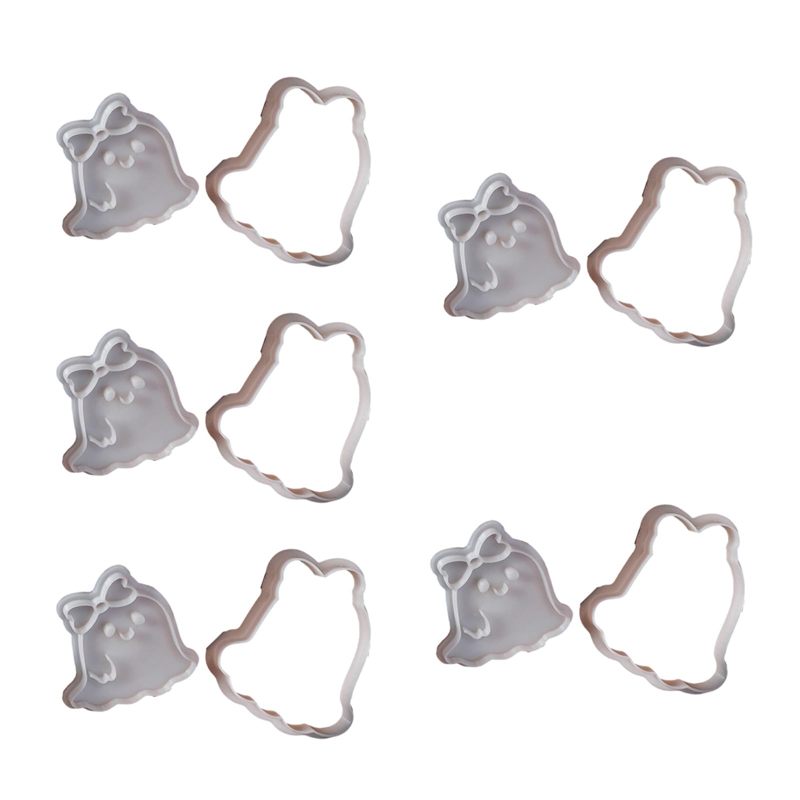 Kalttoy I 5Pcs Devil Cookie Molds Halloween Biscuit Molds Biscuit Molding Tool Kitchen Baking Supplies Dough For Cookie Baking