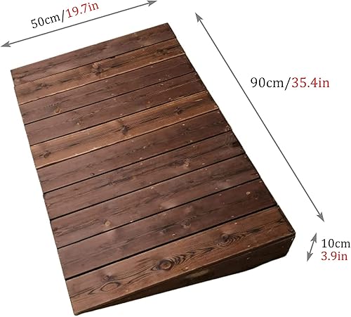Miniatura 3 de LOLILI Threshold Ramp, 47810inch Rise Threshold Ramp for PetsKidsElderlyDisabled, Wheelchairs Walker Car Motorcycle Transition Ramps with Anti-Slip