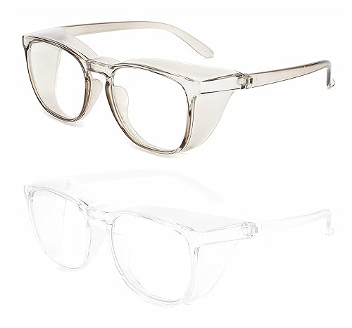 Miniatura 60 de Alsenor Safety Glasses Anti Fog Goggles Protective Eyewear Blue Light Blocking Anti Dust UV Protection Glasses For Men Women (Jade)